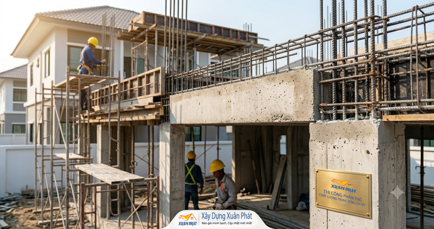 Thi công sửa chữa nhà ở Tp.HCM