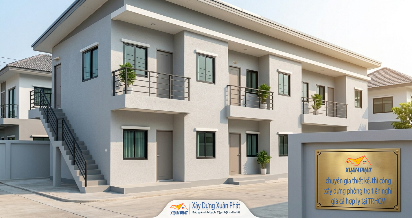 Thiết Kế Thi Công Phòng Trọ